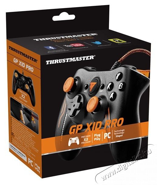 Thrustmaster 2960821 GP XID PRO eSPORT Edition PC kontroller Iroda &eacute;s sz&aacute;m&iacute;t&aacute;stechnika - J&aacute;t&eacute;k konzol - Kieg&eacute;sz&iacute;tő - 414412