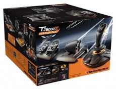 Thrustmaster T.16000M FLIGHT PACK PC gázkar + kormány pedál + joystick Iroda és számítástechnika - Számítógép tartozék - PC kontroller - 413759