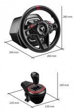 Thrustmaster 4460267 T-128 Shifter Pack Xbox One/Series X/S/PC versenykormány + Add-On váltó + pedál csomag Iroda és számítástechnika - Számítógép tartozék - PC kontroller - 500219