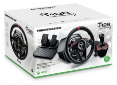 Thrustmaster 4460267 T-128 Shifter Pack Xbox One/Series X/S/PC versenykormány + Add-On váltó + pedál csomag Iroda és számítástechnika - Számítógép tartozék - PC kontroller - 500219