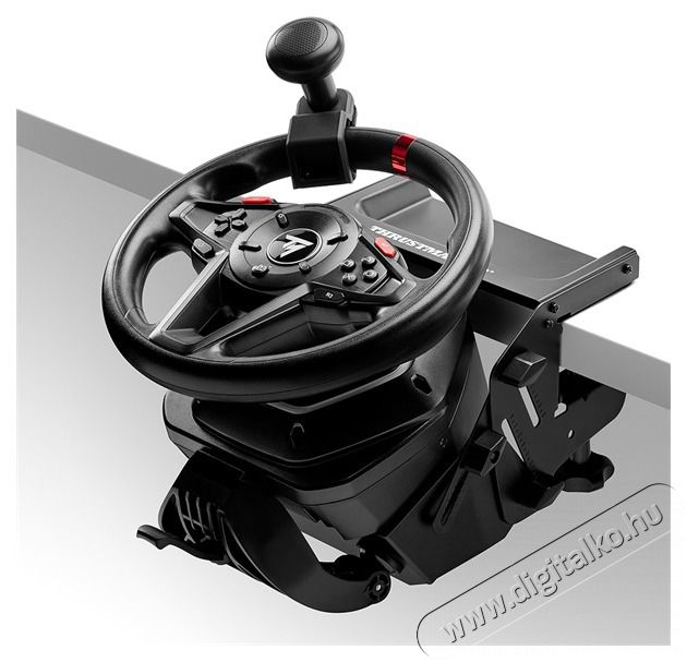 Thrustmaster 4160648 PS4/PS5/PC T128-P TYPE C (PLUG EU) SimTask versenykormány + pedál + rögzítőrendszer Iroda és számítástechnika - Játék konzol - Kiegészítő - 506215