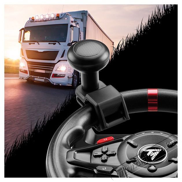 Thrustmaster 4160648 PS4/PS5/PC T128-P TYPE C (PLUG EU) SimTask versenykormány + pedál + rögzítőrendszer Iroda és számítástechnika - Játék konzol - Kiegészítő - 506215