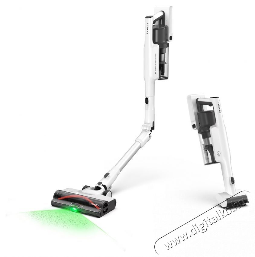 Tineco Pure One A50S f&uuml;ggőleges porsz&iacute;v&oacute;, Sz&aacute;raz porsz&iacute;v&oacute;z&aacute;s, Ak&aacute;r 70 perc auton&oacute;mia, 185W teljes&iacute;tm&eacute;ny, 1l, Feh&eacute;r H&aacute;ztart&aacute;s / Otthon / K&uuml;lt&eacute;r - Porsz&iacute;v&oacute; / takar&iacute;t&oacute;g&eacute;p - K&eacute;zi / &aacute;ll&oacute; porsz&iacute;v&oacute; - 537506