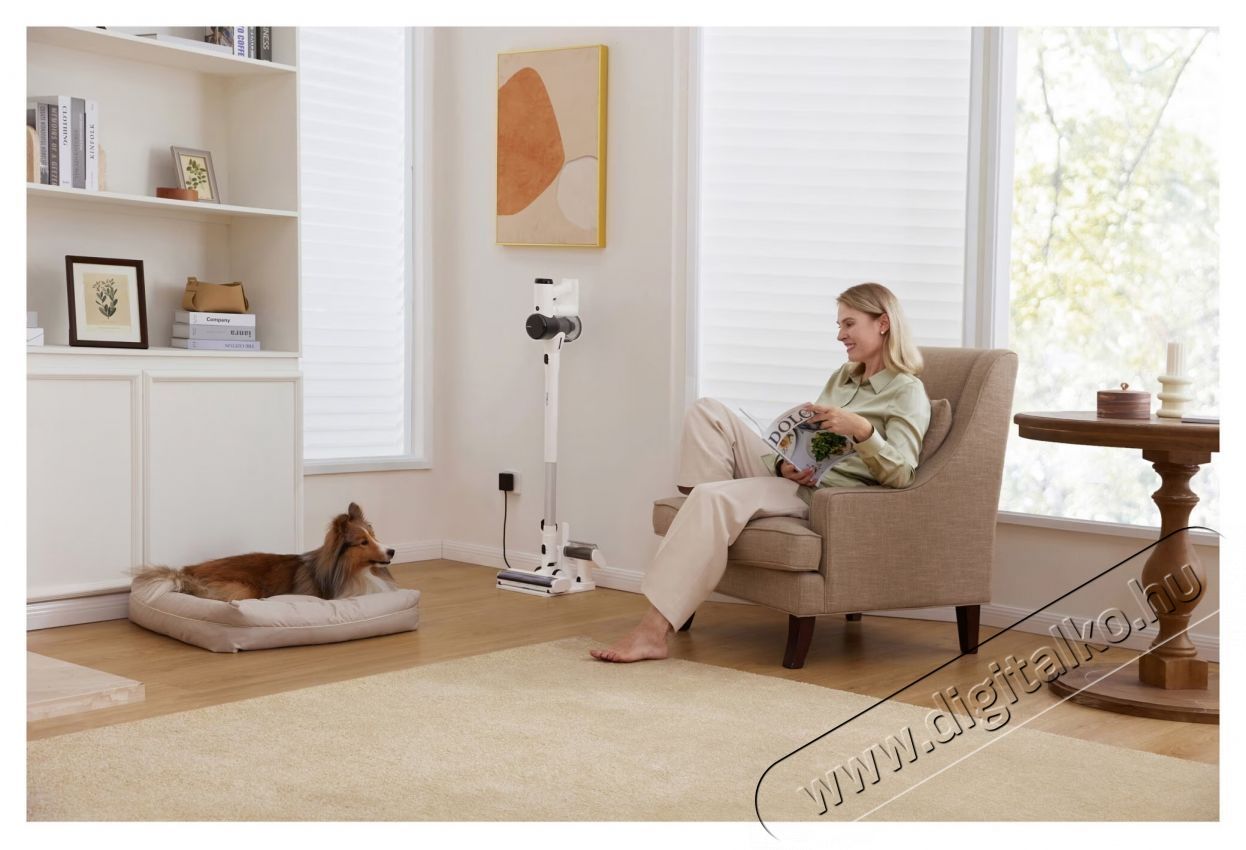 Tineco Pure One Air PET Plus F&uuml;ggőleges porsz&iacute;v&oacute;, auton&oacute;mia ak&aacute;r 20 percig, digit&aacute;lis kijelző, HEPA szűrő, feh&eacute;r H&aacute;ztart&aacute;s / Otthon / K&uuml;lt&eacute;r - Porsz&iacute;v&oacute; / takar&iacute;t&oacute;g&eacute;p - K&eacute;zi / &aacute;ll&oacute; porsz&iacute;v&oacute; - 537507