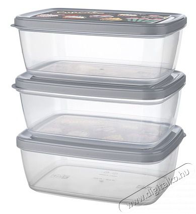 Titiz IRIS ARIA tárolódoboz szett 3 darabos, 3x850ml AP-9257 Háztartás / Otthon / Kültér - Lakásfelszerelés - Tároló - 514746
