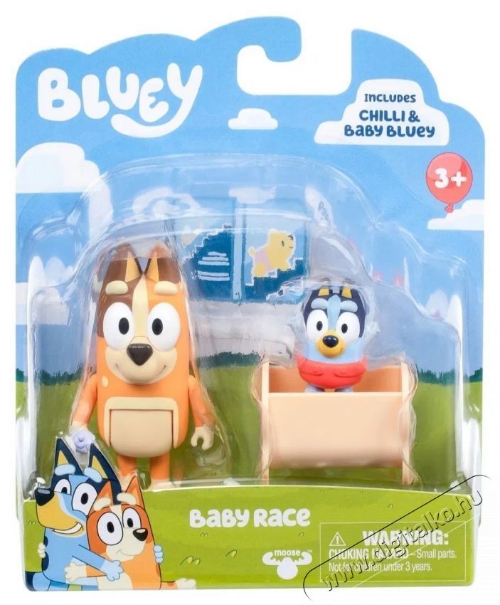 TM Toys Bluey baby figura dupla csomag  Bluey   Chilli H&aacute;ztart&aacute;s / Otthon / K&uuml;lt&eacute;r - J&aacute;t&eacute;k / Sport - J&aacute;t&eacute;kfigura - 532334