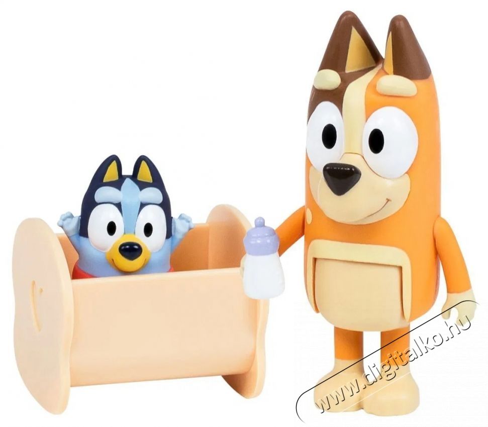 TM Toys Bluey baby figura dupla csomag  Bluey   Chilli H&aacute;ztart&aacute;s / Otthon / K&uuml;lt&eacute;r - J&aacute;t&eacute;k / Sport - J&aacute;t&eacute;kfigura - 532334