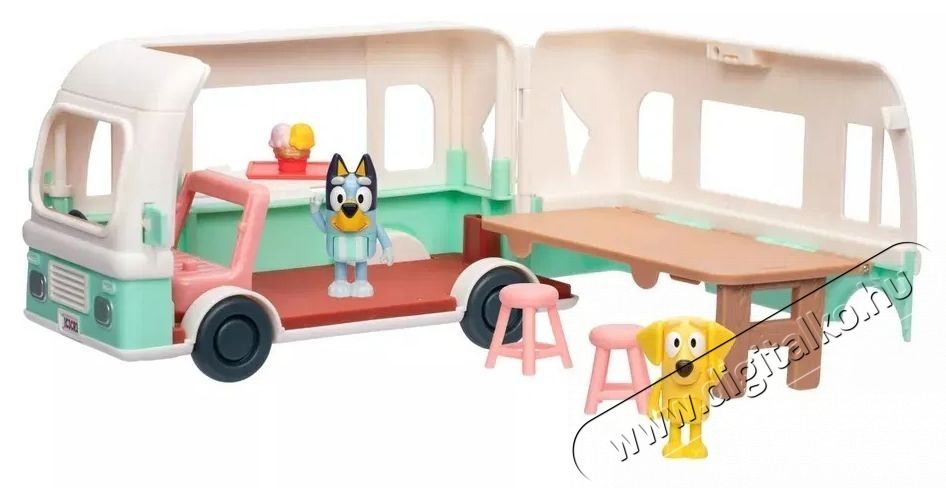 TM Toys Bluey fagyis aut&oacute; H&aacute;ztart&aacute;s / Otthon / K&uuml;lt&eacute;r - J&aacute;t&eacute;k / Sport - J&aacute;t&eacute;kfigura - 532331