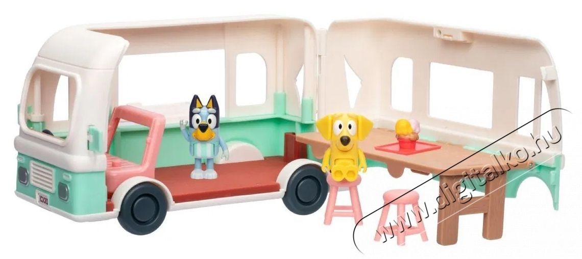 TM Toys Bluey fagyis aut&oacute; H&aacute;ztart&aacute;s / Otthon / K&uuml;lt&eacute;r - J&aacute;t&eacute;k / Sport - J&aacute;t&eacute;kfigura - 532331
