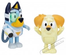 TM Toys Bluey Figura szett  2 db H&aacute;ztart&aacute;s / Otthon / K&uuml;lt&eacute;r - J&aacute;t&eacute;k / Sport - J&aacute;t&eacute;kfigura - 532327