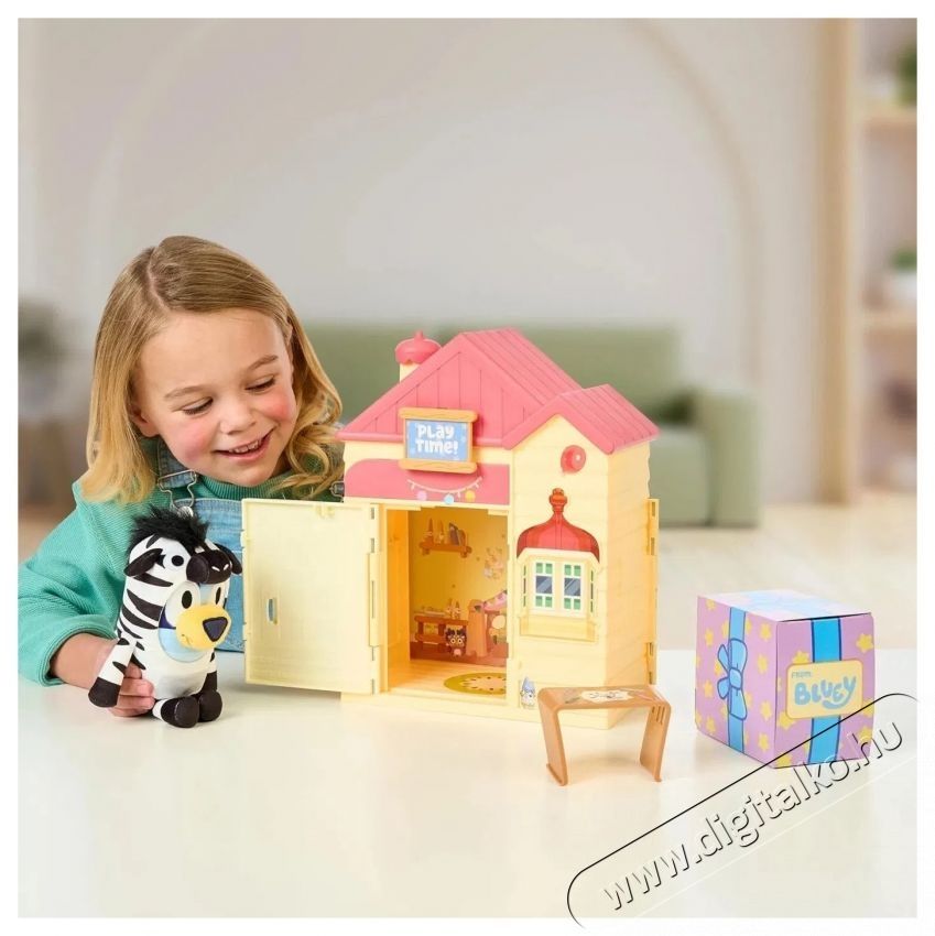 TM Toys Bluey j&aacute;tsz&oacute;h&aacute;z pl&uuml;ssel &eacute;s meglepet&eacute;ssel H&aacute;ztart&aacute;s / Otthon / K&uuml;lt&eacute;r - J&aacute;t&eacute;k / Sport - Kreat&iacute;v / k&eacute;szs&eacute;gfejlesztő j&aacute;t&eacute;k - 532325