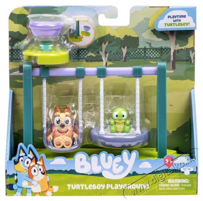 TM Toys Bluey min k&eacute;szlet  teknős j&aacute;tsz&oacute;t&eacute;r H&aacute;ztart&aacute;s / Otthon / K&uuml;lt&eacute;r - J&aacute;t&eacute;k / Sport - J&aacute;t&eacute;kfigura - 532336
