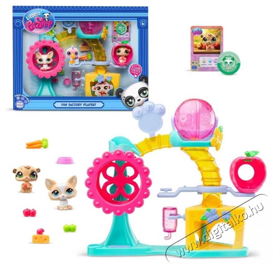 TM Toys Littlest Pet Shop - M&oacute;kagy&aacute;r H&aacute;ztart&aacute;s / Otthon / K&uuml;lt&eacute;r - J&aacute;t&eacute;k / Sport - Kreat&iacute;v / k&eacute;szs&eacute;gfejlesztő j&aacute;t&eacute;k - 532323