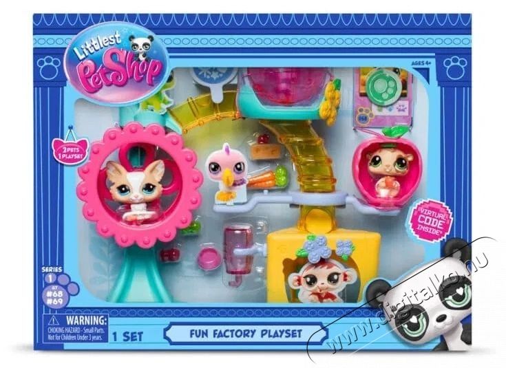 TM Toys Littlest Pet Shop - M&oacute;kagy&aacute;r H&aacute;ztart&aacute;s / Otthon / K&uuml;lt&eacute;r - J&aacute;t&eacute;k / Sport - Kreat&iacute;v / k&eacute;szs&eacute;gfejlesztő j&aacute;t&eacute;k - 532323