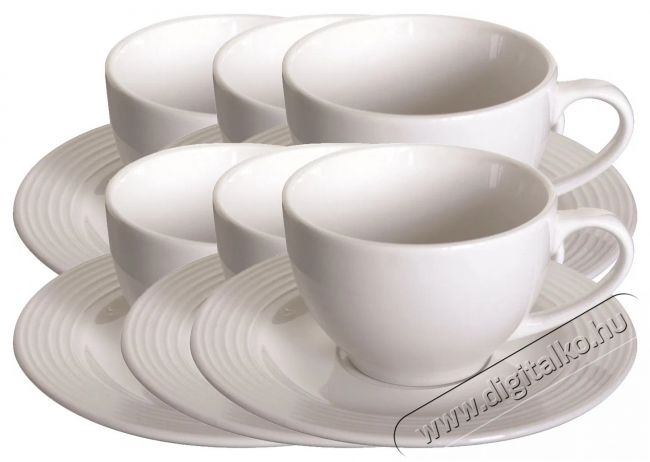 Tognana CIRCLES te&aacute;scs&eacute;szek&eacute;szlet, 200ml, 6 db Konyhai term&eacute;kek - K&aacute;v&eacute;főző / k&aacute;v&eacute;&ouml;rlő / kieg&eacute;sz&iacute;tő - K&aacute;v&eacute;s poh&aacute;r / cs&eacute;sze - 503822