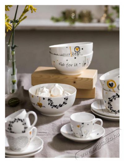 Tognana IRIS GOLDY Tálkészlet, 6 db, 14 cm Konyhai termékek - Étkészlet - Tányér készlet - 504611