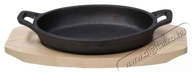 Tognana sütő-/tálalóedény öntöttvas ovális 17 x 11 cm FUSION TASTE Konyhai termékek - Edény - Serpenyő - 505004