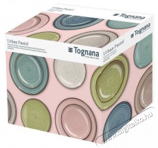 Tognana URBAN PASTEL étkezőgarnitúra, 18 db Konyhai termékek - Étkészlet - Tányér készlet - 504991