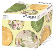 Tognana VELA ZAGARA, 18 db Konyhai termékek - Étkészlet - Tányér készlet - 504995