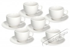 Tognana GOLF teáscsészekészlet csészealjjal, 6 db, 270 ml Konyhai termékek - Kávéfőző / kávéörlő / kiegészítő - Kávés pohár / csésze - 503830
