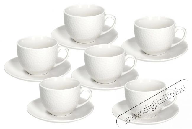Tognana GOLF teáscsészekészlet csészealjjal, 6 db, 270 ml Konyhai termékek - Kávéfőző / kávéörlő / kiegészítő - Kávés pohár / csésze - 503830