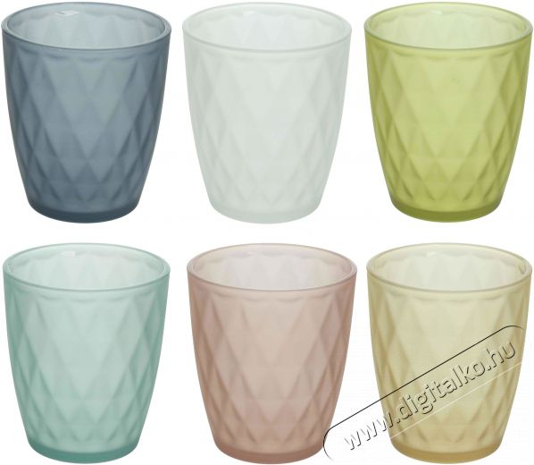 Tognana JENNY PASTEL MATT 6 darabos pohárkészlet, 320 ml Konyhai termékek - Konyhai eszköz - Készlet / szett - 526472
