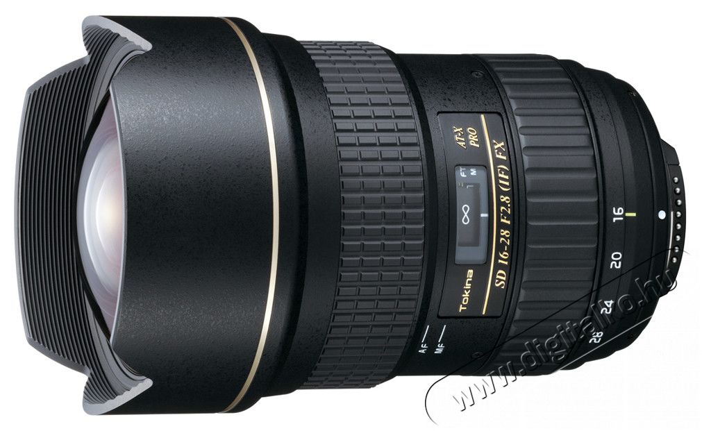 Tokina 16-28mm f/2,8 AT-X Pro FX - Canon Fotó-Videó kiegészítők - Objektív - Zoom objektív - 260436
