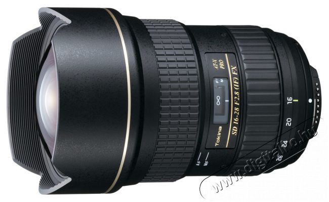 Tokina 16-28mm f/2,8 AT-X Pro FX - Canon Fotó-Videó kiegészítők - Objektív - Zoom objektív - 260436