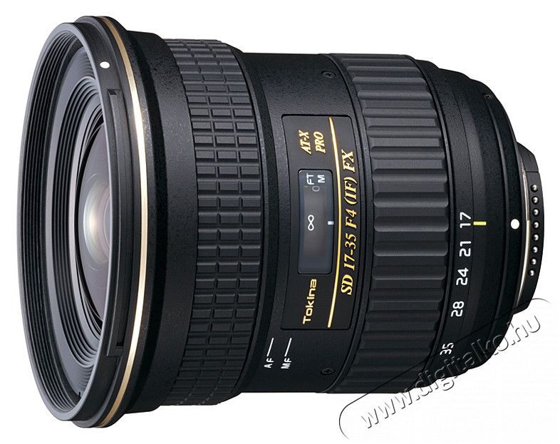 Tokina 17-35mm f/4 AT-X AF Pro FX - Canon Fotó-Videó kiegészítők - Objektív - Zoom objektív - 260438