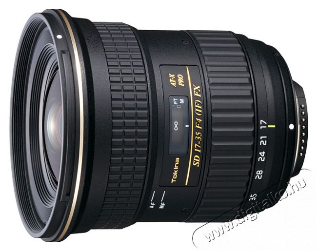 Tokina 17-35mm f/4 AT-X AF Pro FX - Canon Fotó-Videó kiegészítők - Objektív - Zoom objektív - 260438