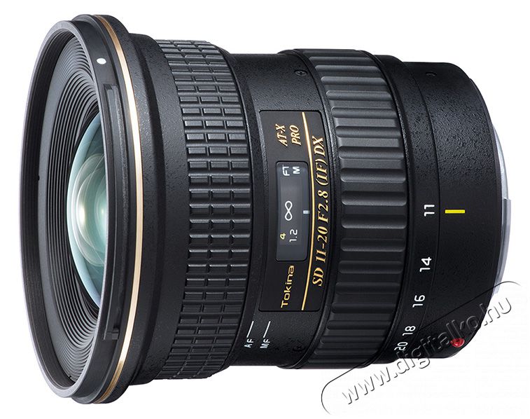 Tokina 11-20mm f/2,8 AT-X Pro DX EF - Canon Fotó-Videó kiegészítők - Objektív - Zoom objektív - 283501