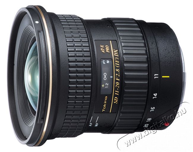 Tokina 11-20mm f/2,8 AT-X Pro DX EF - Canon Fotó-Videó kiegészítők - Objektív - Zoom objektív - 283501
