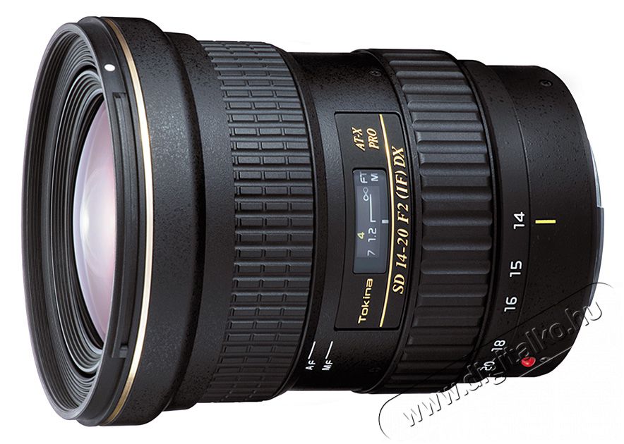 Tokina 14-20mm f/2,0 AT-X Pro DX EF - Canon Fotó-Videó kiegészítők - Objektív - Zoom objektív - 297407