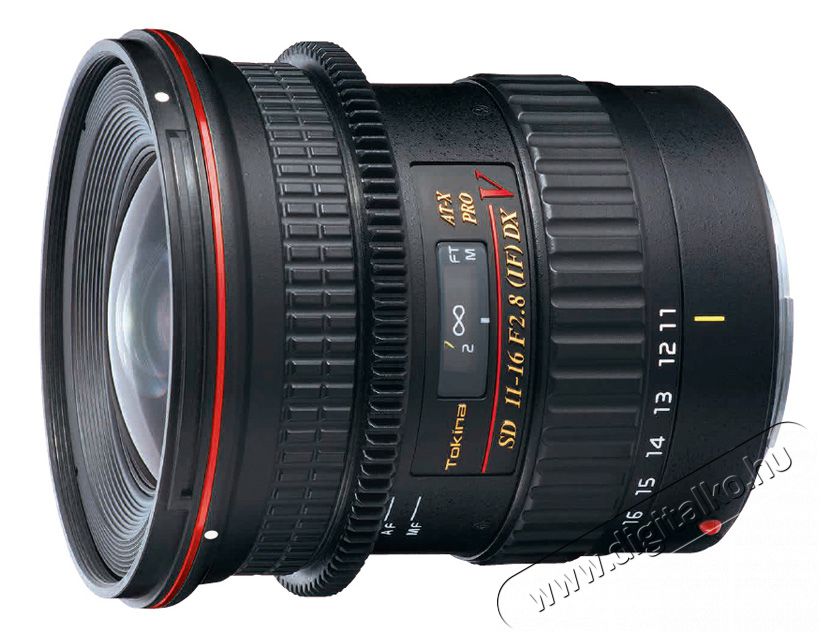 Tokina 11-16mm f/2,8 AT-X Pro DX V AF - Nikon Fotó-Videó kiegészítők - Objektív - Zoom objektív - 283500