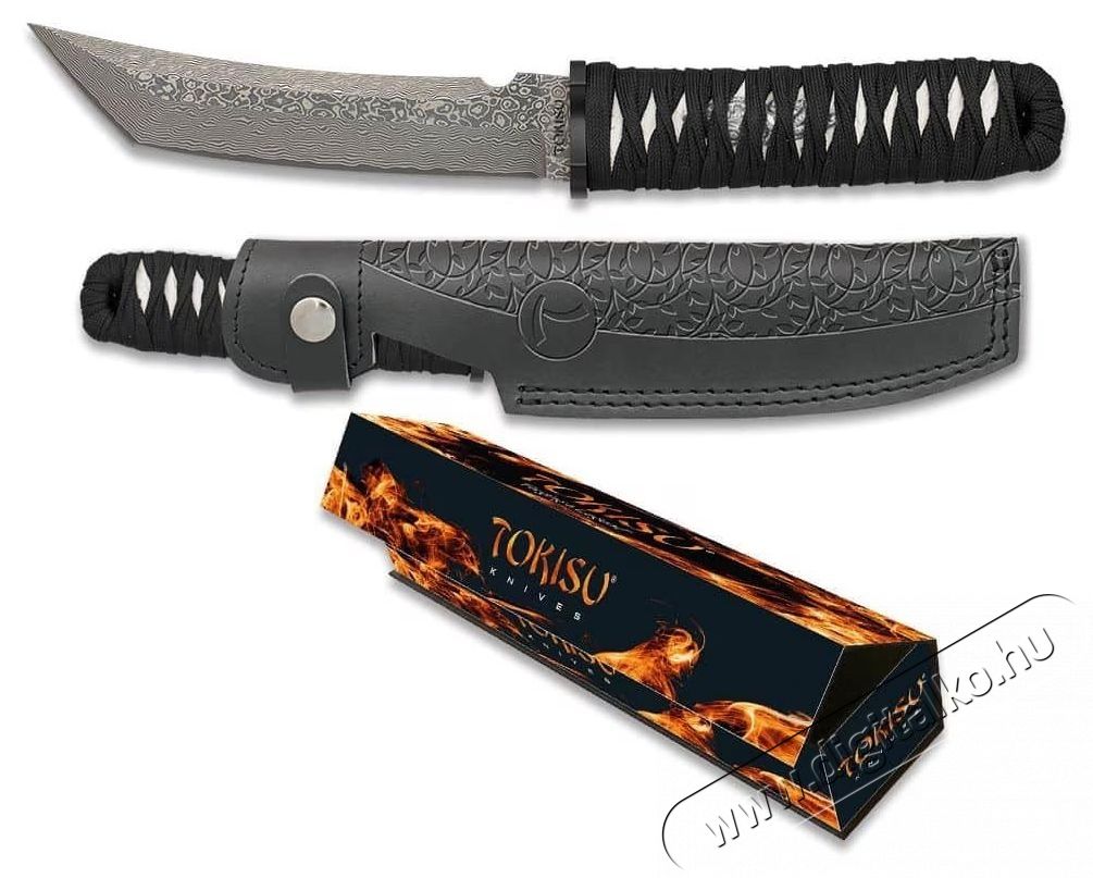 Tokisu Damaszkusz Jap&aacute;n k&eacute;s, 15cm Konyhai term&eacute;kek - Konyhai eszk&ouml;z - K&eacute;s / oll&oacute; - 533884