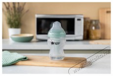 Tommee Tippee ADVANCED ANTI-COLIC önsterilizáló cumisüveg + lassú folyás cumi, 0hó+, 260 ml Szépségápolás / Egészség - Baba mama termék - Cumisüveg / cumi / etetés kiegészítő - 520140