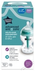 Tommee Tippee Advanced Anti-colic cumis&uuml;veg, 260 ml Sz&eacute;ps&eacute;g&aacute;pol&aacute;s / Eg&eacute;szs&eacute;g - Baba mama term&eacute;k - Cumis&uuml;veg / cumi / etet&eacute;s kieg&eacute;sz&iacute;tő - 533890