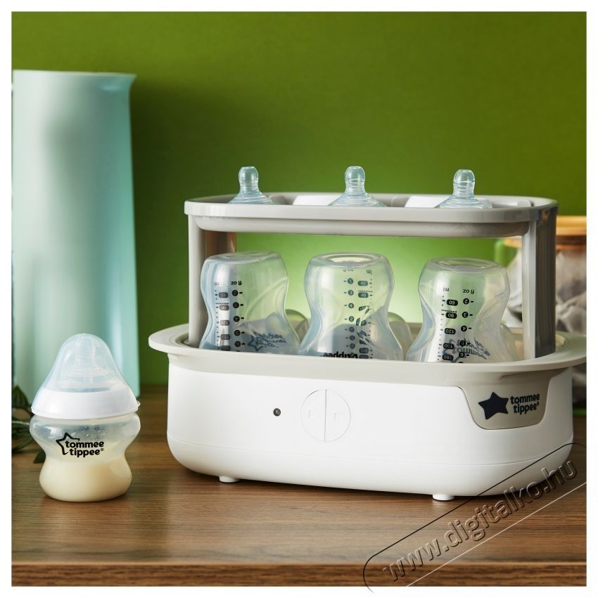 Tommee Tippee Advanced elektromos steriliz&aacute;l&oacute;, 6 palack sz&aacute;m&aacute;ra Sz&eacute;ps&eacute;g&aacute;pol&aacute;s / Eg&eacute;szs&eacute;g - Baba mama term&eacute;k - Steriliz&aacute;l&oacute; - 533895