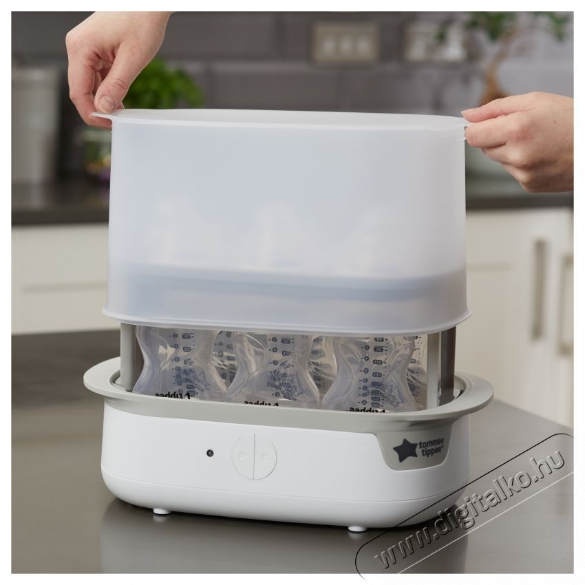 Tommee Tippee Advanced elektromos steriliz&aacute;l&oacute;, 6 palack sz&aacute;m&aacute;ra Sz&eacute;ps&eacute;g&aacute;pol&aacute;s / Eg&eacute;szs&eacute;g - Baba mama term&eacute;k - Steriliz&aacute;l&oacute; - 533895