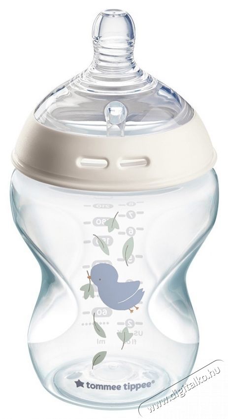 Tommee Tippee Cumis&uuml;veg 260 ml, Vir&aacute;gos, R&oacute;zsasz&iacute;n Sz&eacute;ps&eacute;g&aacute;pol&aacute;s / Eg&eacute;szs&eacute;g - Baba mama term&eacute;k - Cumis&uuml;veg / cumi / etet&eacute;s kieg&eacute;sz&iacute;tő - 533892