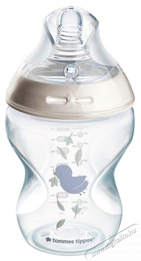 Tommee Tippee Cumis&uuml;veg 260 ml, Vir&aacute;gos, R&oacute;zsasz&iacute;n Sz&eacute;ps&eacute;g&aacute;pol&aacute;s / Eg&eacute;szs&eacute;g - Baba mama term&eacute;k - Cumis&uuml;veg / cumi / etet&eacute;s kieg&eacute;sz&iacute;tő - 533892
