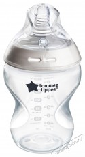 Tommee Tippee Natural Start cumis&uuml;veg, 260 ml, PP, 0 h&oacute;napos kort&oacute;l, 1 db Sz&eacute;ps&eacute;g&aacute;pol&aacute;s / Eg&eacute;szs&eacute;g - Baba mama term&eacute;k - Cumis&uuml;veg / cumi / etet&eacute;s kieg&eacute;sz&iacute;tő - 533888