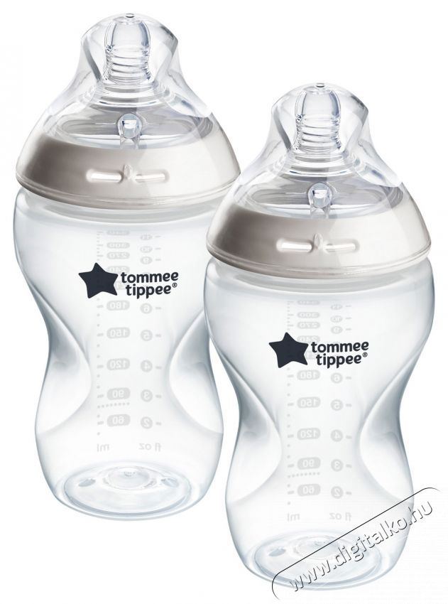 Tommee Tippee PP cumis&uuml;veg, 2 db, 340 ml Sz&eacute;ps&eacute;g&aacute;pol&aacute;s / Eg&eacute;szs&eacute;g - Baba mama term&eacute;k - Cumis&uuml;veg / cumi / etet&eacute;s kieg&eacute;sz&iacute;tő - 533889