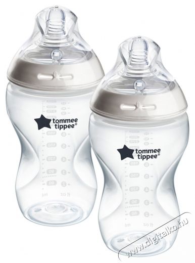 Tommee Tippee PP cumis&uuml;veg, 2 db, 340 ml Sz&eacute;ps&eacute;g&aacute;pol&aacute;s / Eg&eacute;szs&eacute;g - Baba mama term&eacute;k - Cumis&uuml;veg / cumi / etet&eacute;s kieg&eacute;sz&iacute;tő - 533889