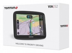 TomTom 1AP5.002.02 VIA 52 5" GPS navigáció Autóhifi / Autó felszerelés - GPS navigáció - GPS navigáció - 316698