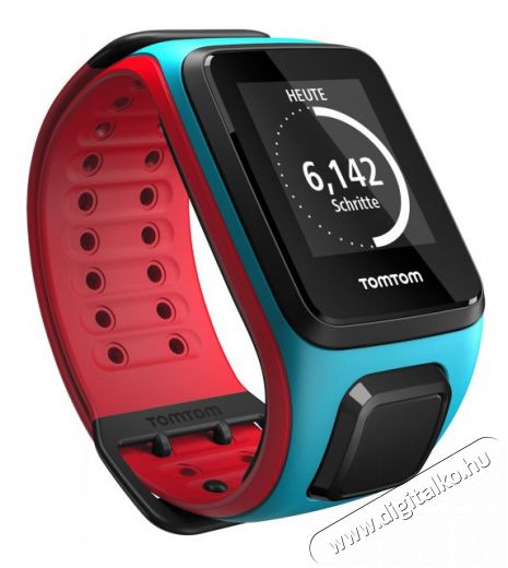 TomTom 1RE0.001.00 Runner 2 sport óra - tengerkék/piros Háztartás / Otthon / Kültér - Óra - Sport / pulzusmérő óra - 308439