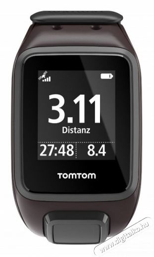 TomTom 1RE0.002.00 (L) Spark Fit sport óra - sötétbarna Háztartás / Otthon / Kültér - Óra - Sport / pulzusmérő óra - 308482