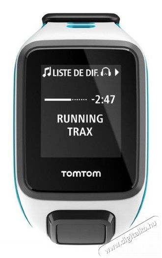 TomTom 1RF0.001.03 (S)Runner 2 cardio sport óra - fehér/türkiz Háztartás / Otthon / Kültér - Óra - Sport / pulzusmérő óra - 308470