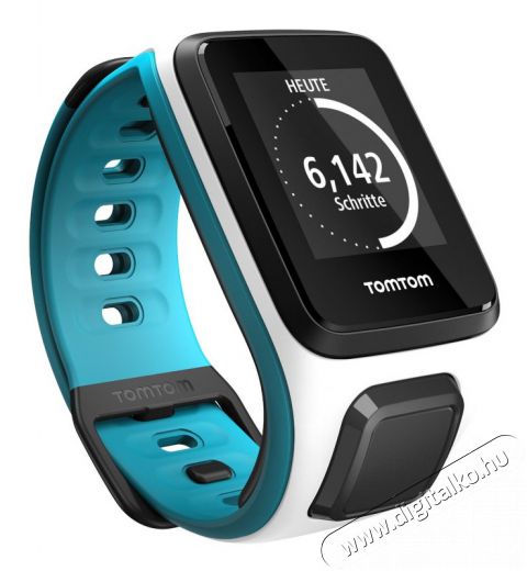 TomTom 1RFM.001.03 Runner 2 cardio / music sport óra - fehér/kék Háztartás / Otthon / Kültér - Óra - Sport / pulzusmérő óra - 308464