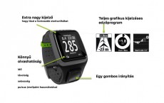 TomTom 1RR0.001.00 Runner sport óra - sötétszürke Háztartás / Otthon / Kültér - Óra - Sport / pulzusmérő óra - 308443